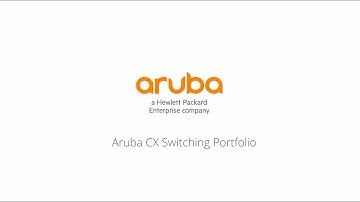 Aruba CX Switching Portfolio