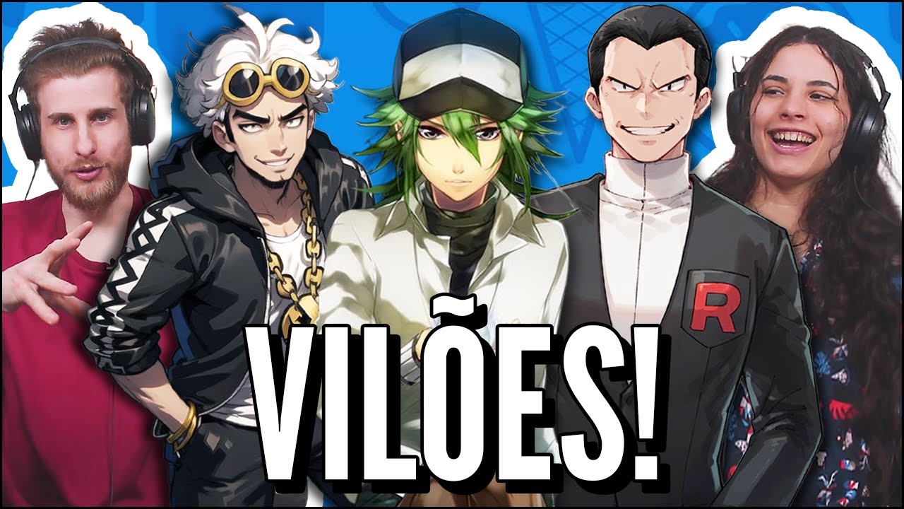 CHRONO TROUXE OS VILÕES DE POKÉMON! - VILÕES E GUZMA (JOVENS REAGEM)