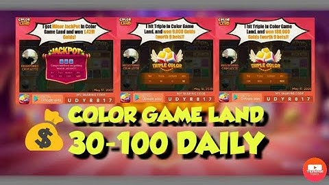 HOW TO PLAY COLOR GAME LAND/FREE30PESOS LOAD/FREE TUTORIAL