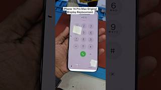 iPhone 16 Pro Max Original Display Replacement | No Error Message | QASWA TELECOM