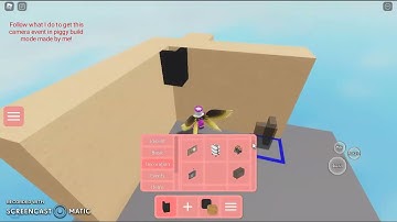 Piggy Build Mode | How To Make a Camera Event (TUTORIAL)