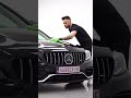 Applying Spray Sealant on a Mercedes C63 S AMG