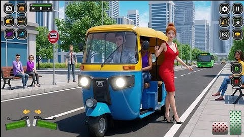 City Tuk Tuk Rickshaw Game - New Android Game