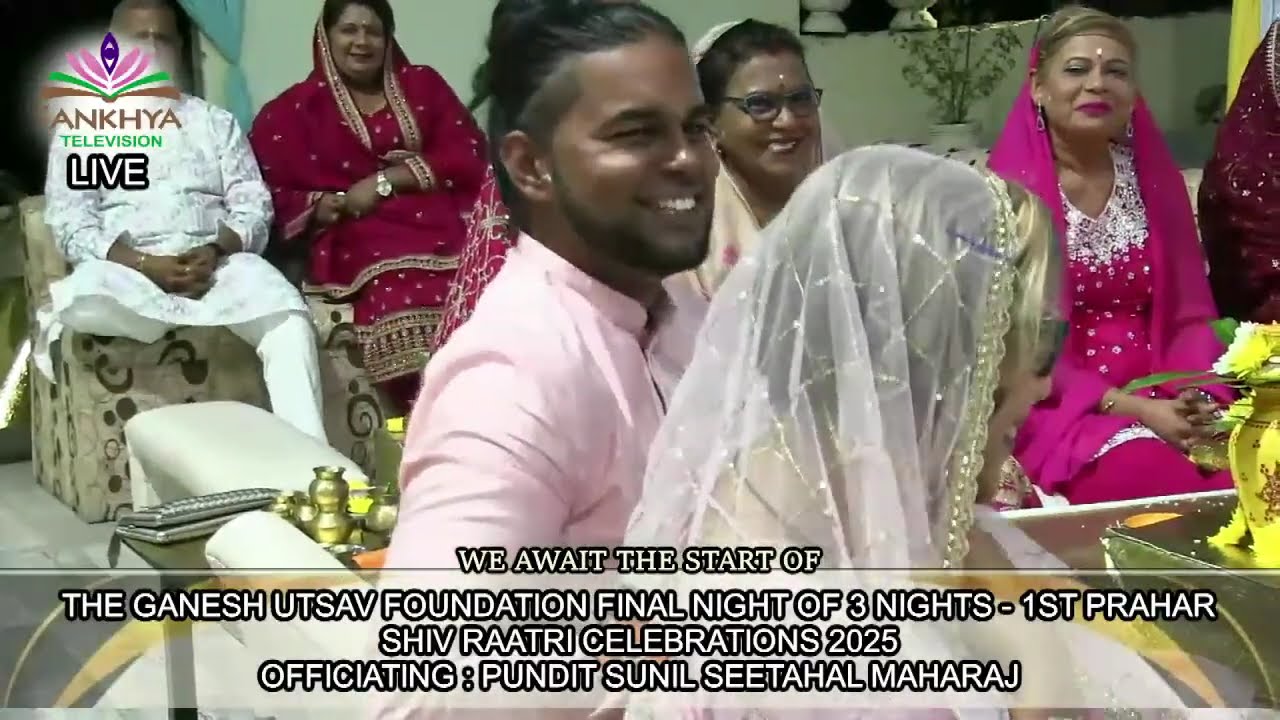 The Ganesh Utsav Foundation FINAL Night Shiv Raatri Celebrations 2025 offi Pt Sunil Seetahal Maharaj