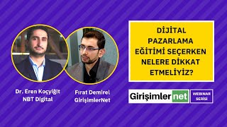 GirişimlerNet Webinar: Eren Koçyiğit ile Dijital Pazarlama Eğitimleri