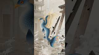 山海经上古神兽 蠃鱼   Mythical Beast #神话故事 #Mythology explained #中国文化 #Chinese culture #奇幻 #Fantasy