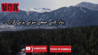 Be Taha Be Yasin Ali Fani Whatsapp Status Voice Of Karbala