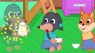 Benny Mole em Português Brasil - Ladrão Invisível Desenho Infantil