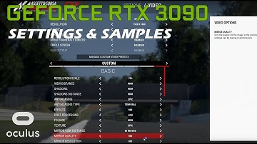RTX 3090 | VR | 90 FPS in Assetto Corsa Competizione | Video Settings & Samples