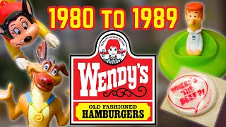 Every Wendys Kids Meal Ever 1980 To 1989