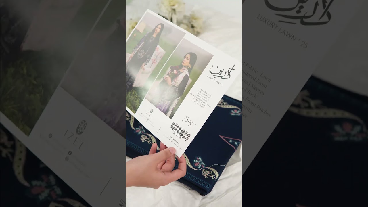 IZEL | DAREEN LUXURY LAWN '25 | ZARQ UNBOXING