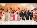 Pakistani grooms family  indian brides family come together in an epic family dance 