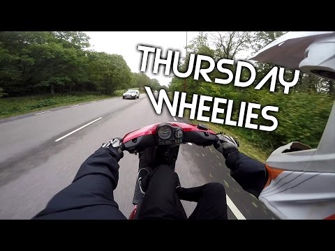 Snaxy - Gilera Stalker Wheelies (Raw style)