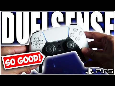 PLAYSTATION 5 DUELSENSE CONTROLLER IS ABSOLUTELY IMPRESSIVE -  HOW IT WORKS ON THE PS5