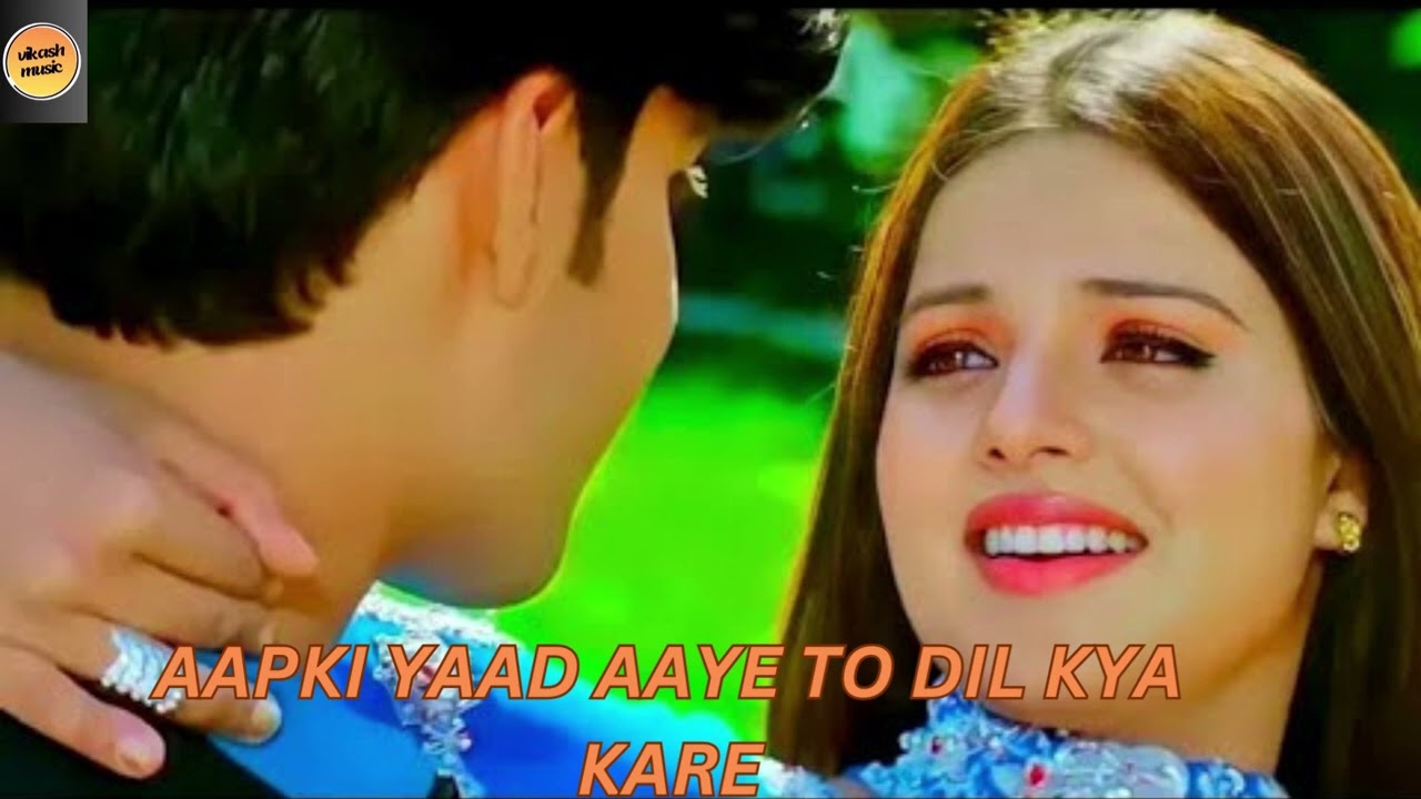 Aapki yaad aaye to dil kya kare  | Sonu Nigam, Anuradha Paudwal | Bollywood Melody