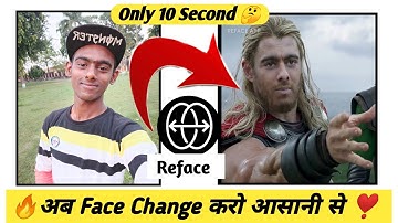 How to Use Reface App 2020 in Hindi | How to Replace Face in any Movie