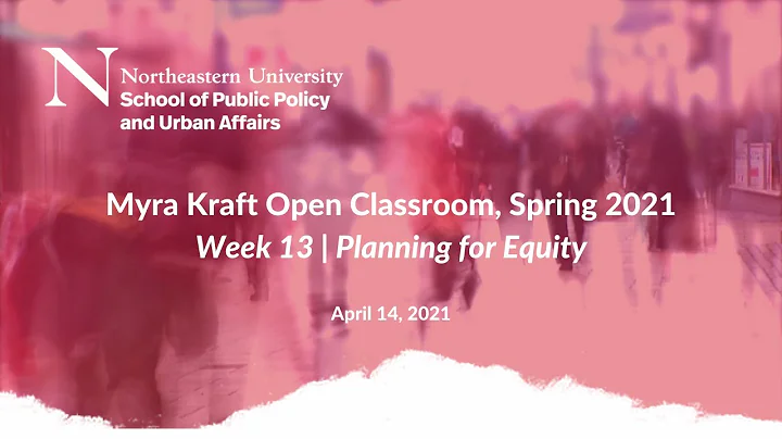 Myra Kraft Open Classroom: 4/14/2021 | Planning fo...