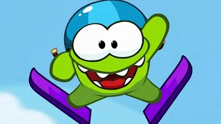 Om Nom Hikayeleri 💚 Kayak Yarışı 🎿 Arka Arkaya Tüm Bölümler ⭐Super Toons Tv Animasyon