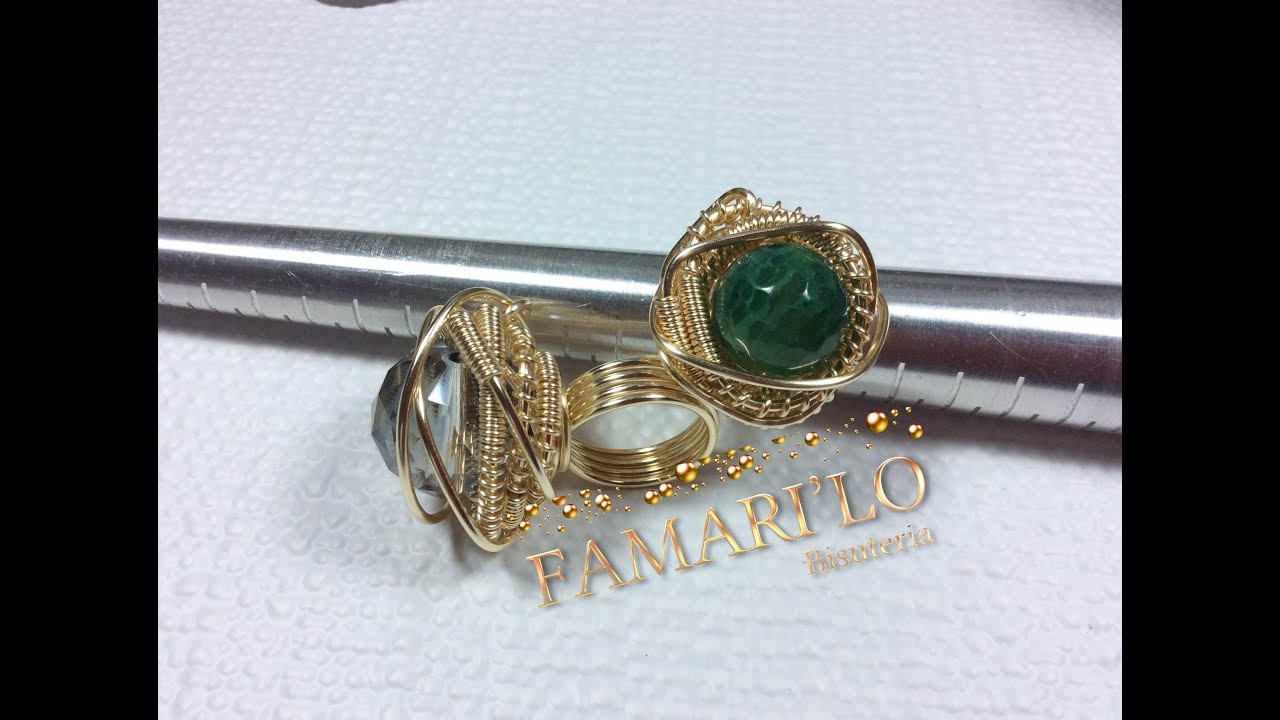 ANILLO ENROLLADO EN COILING (BISUTERIA)