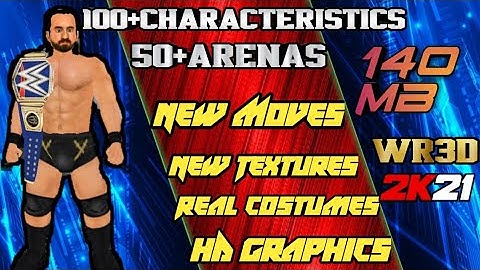 Wr3d 2k21 V3 Mod Released!!!!New Moves!!!!HD Graphics!!!! Download Now Link In Description!!!!
