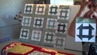 Pie Plate Patterns Beginning Quilting 26 Block Setting 6 Off-Set Blocks