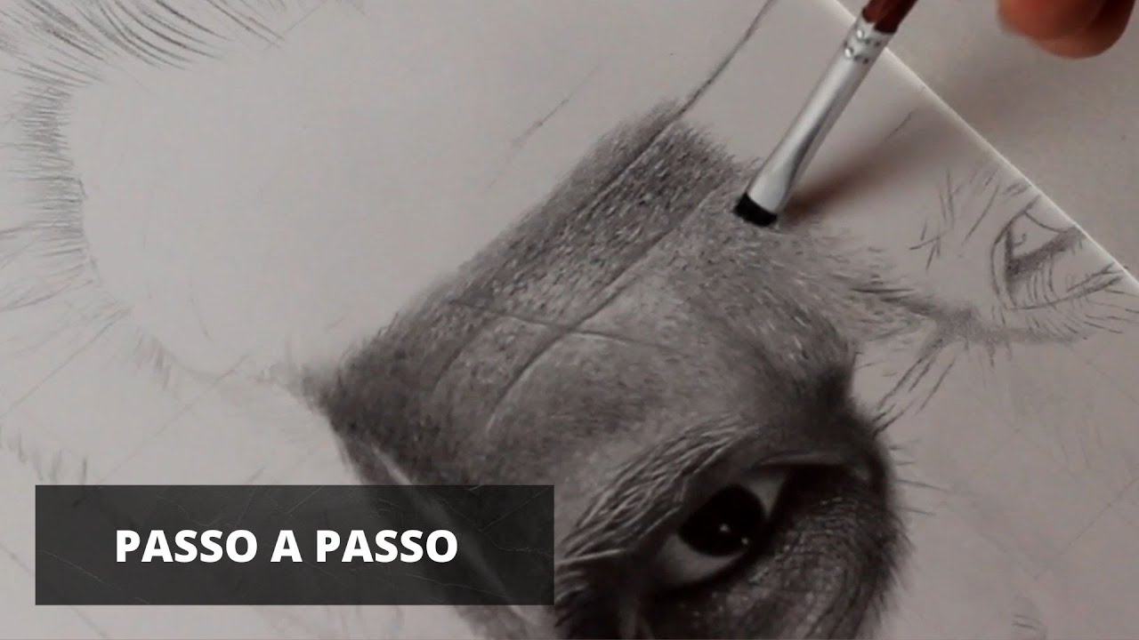 Como Fazer Textura de Pele no Desenho Realista | Passo a Passo
