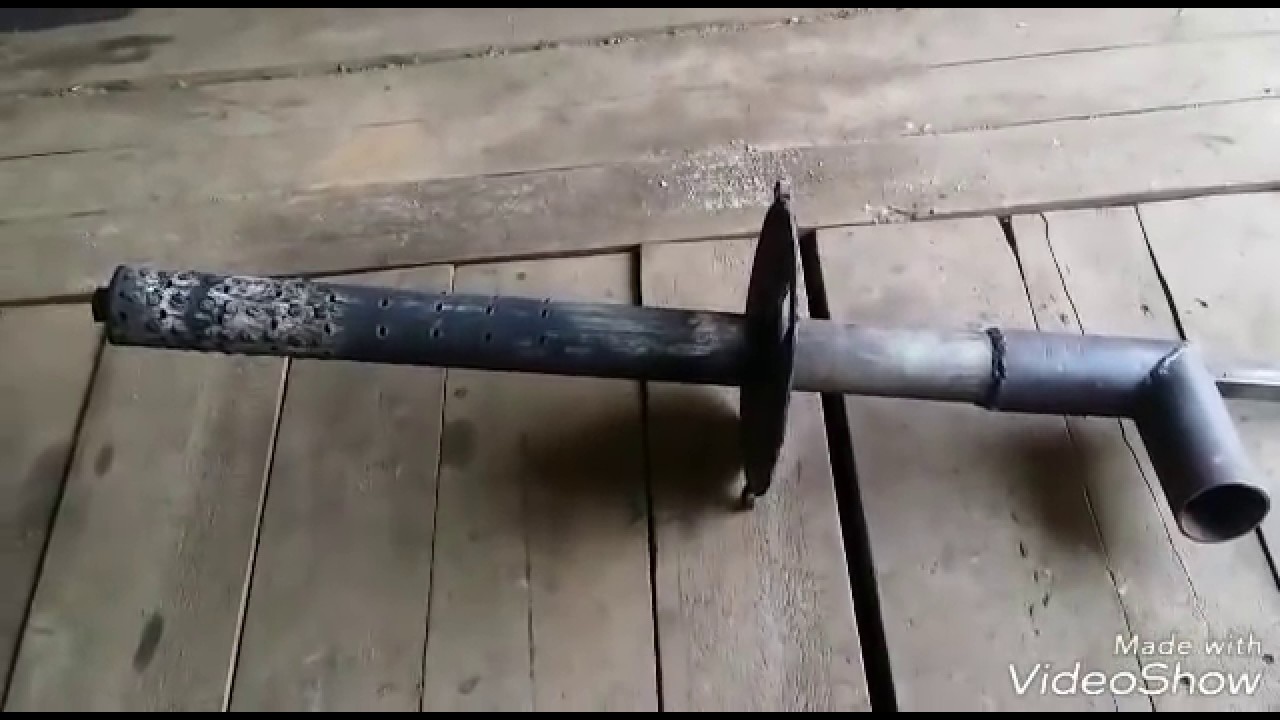 Как устроена моя печка на отработке. ОТВЕТЫ НА ВОПРОСЫ - YouTube