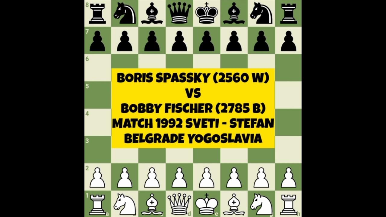 THE BEST GAME OF GM BOBBY FISCHER | Boris Spassky vs Bobby Fischer