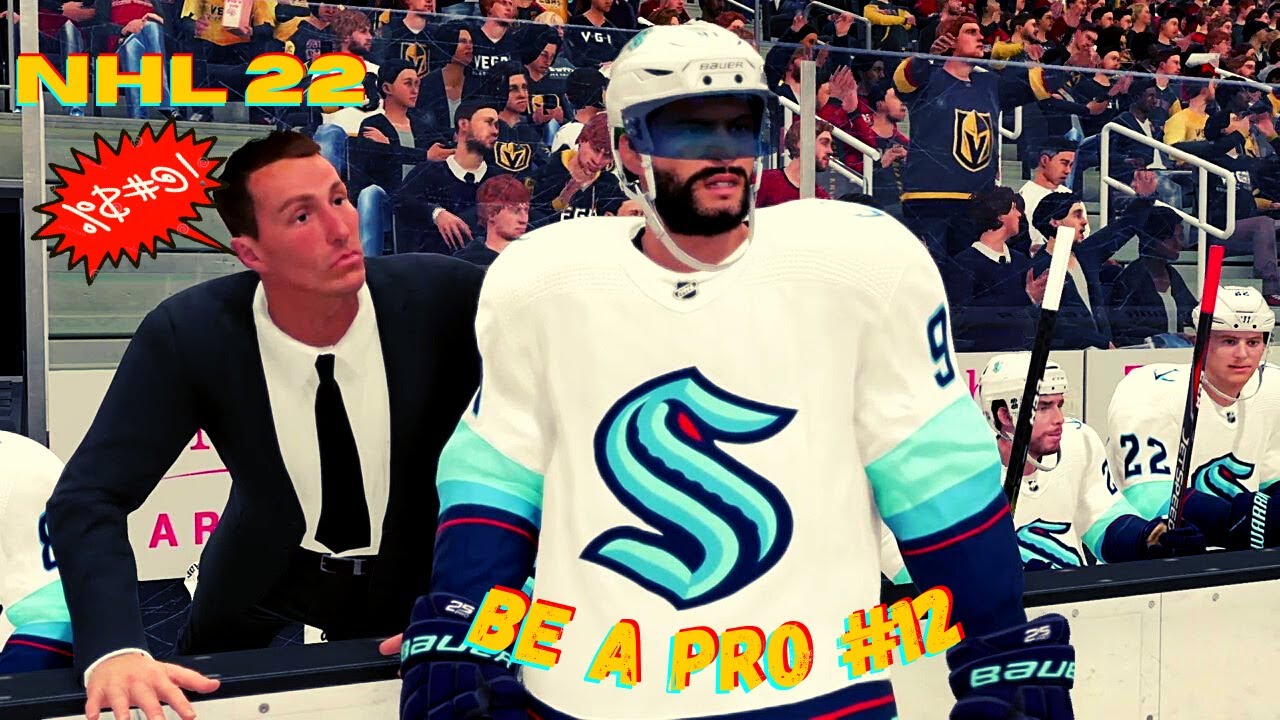 NHL 22 Be A Pro # 12 Coach is Pissed!
