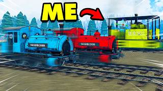 I STARTED A RAILWAY RACE IN ROBLOX!