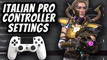 ITALIAN PRO HORIZON MAIN CUSTOM CONTROLLER SETTINGS & BUTTON LAYOUT