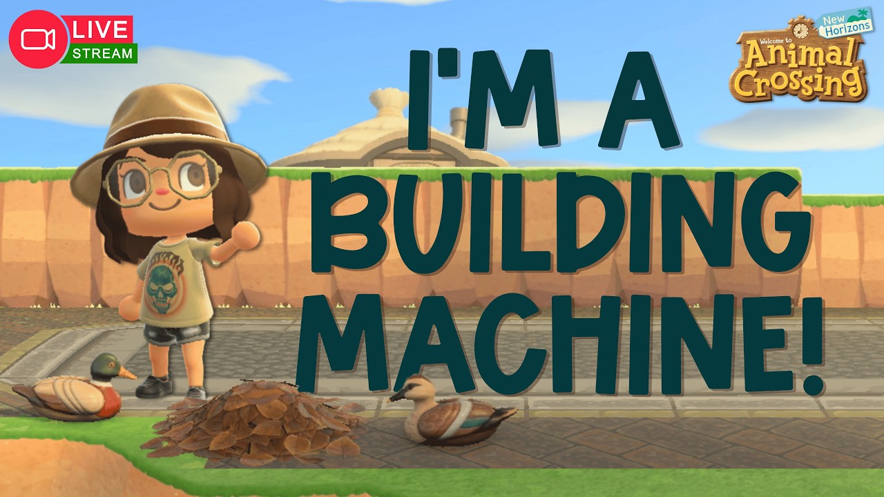 building out this neighborhood (and maybe a new neighbor??) | jazzy musician city core | acnh | live