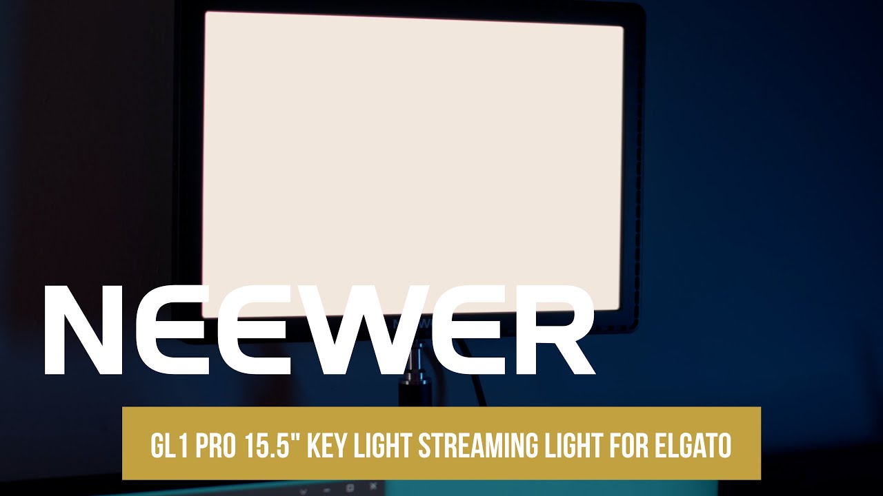 Best Affordable Streaming Lights! Elgato Key Light Killer? Neewer 660 PRO  RGB Light Review! - OMG It's Derek