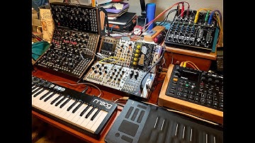 First Live Jam : Moog + Modular