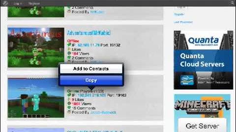 How to join a pocketmine server mcpe 0.7.4