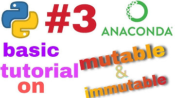 #3 Basic Python Tutorial in Hindi | Mutable and Immutable in Python in hindi
