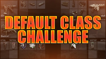 BO3 SnD Default Class Challenge - Sentinel & Vanguard Backpack