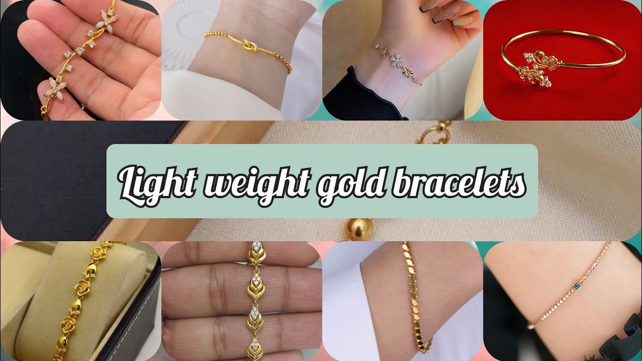 light weight gold bracelet design 👑😃👑 sonar bracelet,sonar bracelet  design,light weight gold… | Gold bracelet for women, Bracelet designs, Gold  bracelet for girl