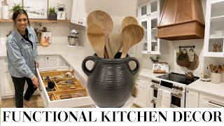 FUNCTIONAL KITCHEN DECOR IDEAS 2023 | HOW TO REFRESH & ORGANIZE YOUR KITCHEN! screenshot 4