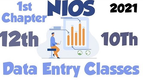 NIOS || Data Entry 10th Or 12th || 1st Chapter Animated Lecture || Basics Of Computer || Md Moazzam