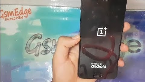 1 Plus 5 A5000 Remove Google Account Android 7 1 1 (One Plus 5)