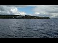 ПЛЫВЁТ по реке Волга ЗЕМСНАРЯД для ПОГРУЗКИ РЕЧНОГО ПЕСКА со дна реки Волги  на ГРУЗОВУЮ БАРЖУ