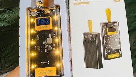 Reveiw chân thực nhất về sạc pin dự phòng 30.000mah