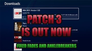 NBA 2K21 PATCH 3 IS OUT 2K21 FIXED ANKLEBREAKERS, FADES ETC.