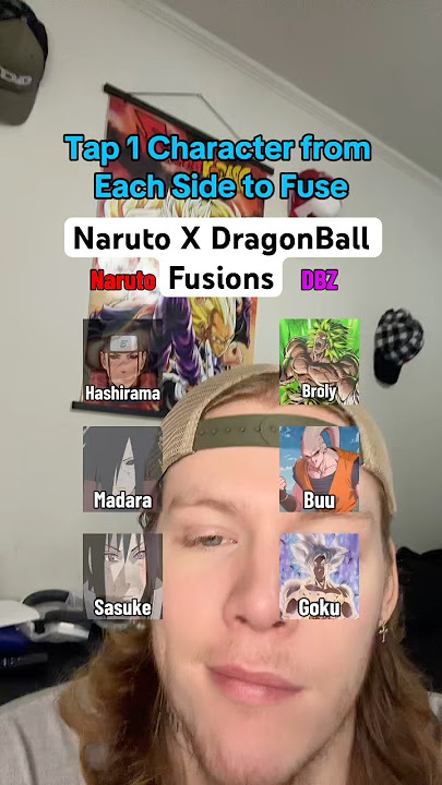 More fusions! #animefilter #tiktokfilter #naruto #dragonball #animefusion #goku #itachi
