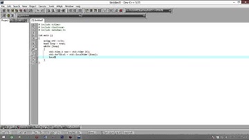 Cara membuat Jam Digital Dev C++