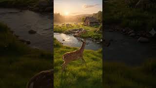 🦌 You don’t find peace… you feel it. 🌿