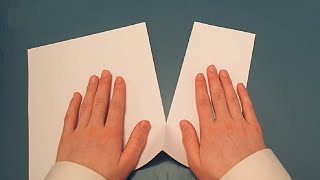 How to Perfectly Tear Paper in a Straight Line