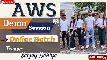 AWS Demo Session| Live Discussion| Online Session| Live Meeting Conversation| By Sanjay Dahiya #aws
