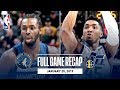 Full Game Recap Timberwolves Vs Jazz Mitchell And Gobert Record Double Doubles 